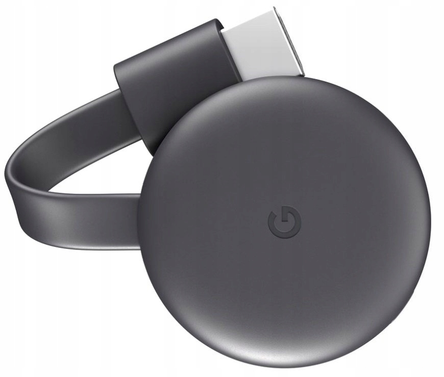 GOOGLE CHROMECAST 3 SMART TV WIFI STREAM HD HDMI Pojemność dysku 8 GB