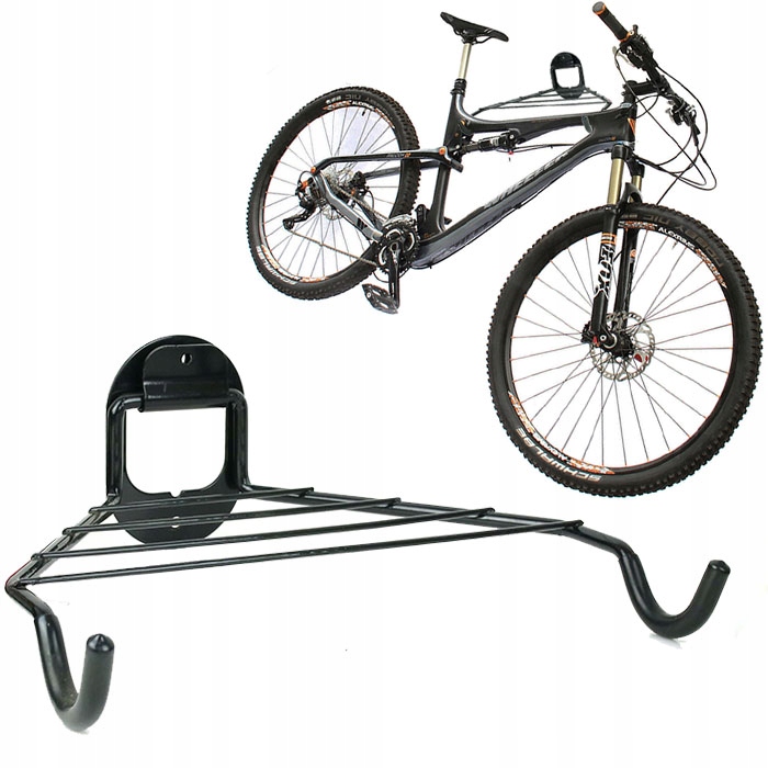 WIESZAK UCHWYT NA ROWER HAK SCIENNY PÓŁKA STOJAK