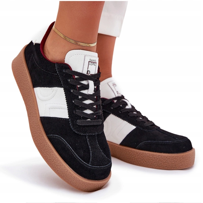 Dámské Semišové Tenisky Daniel Lopez Just Dare SS2D4021 Černé 37