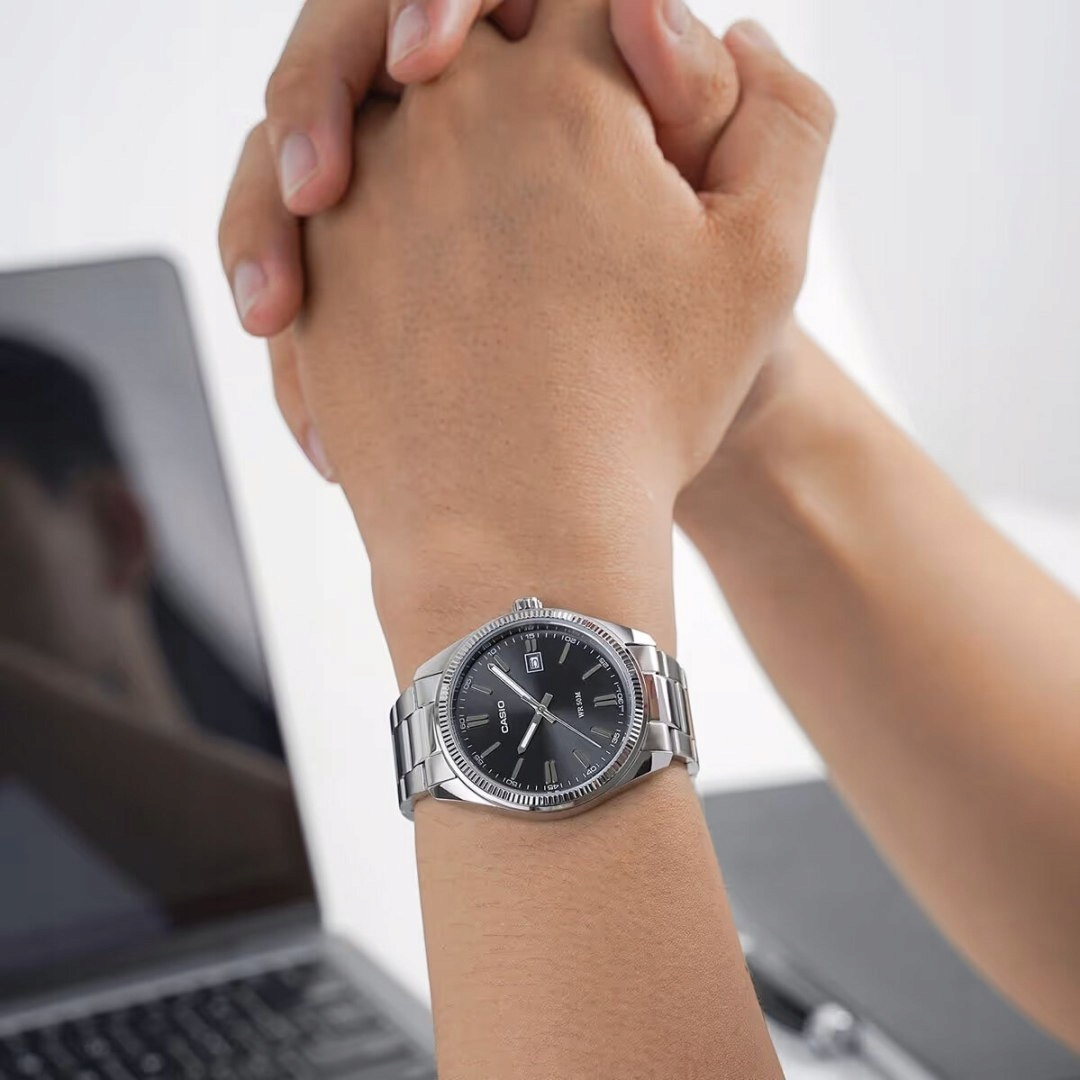 Casio ZEGAREK MĘSKI CASIO MTP-1302PD-1A1VDF (zd072f) + BOX Rodzaj analogowe