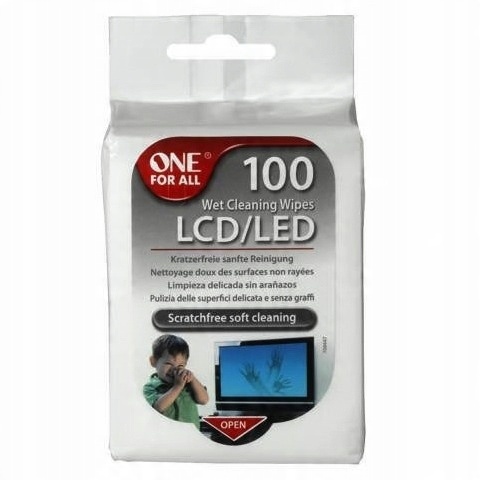 

Chusteczki do czyszczenia ekranów Led LCD 100szt