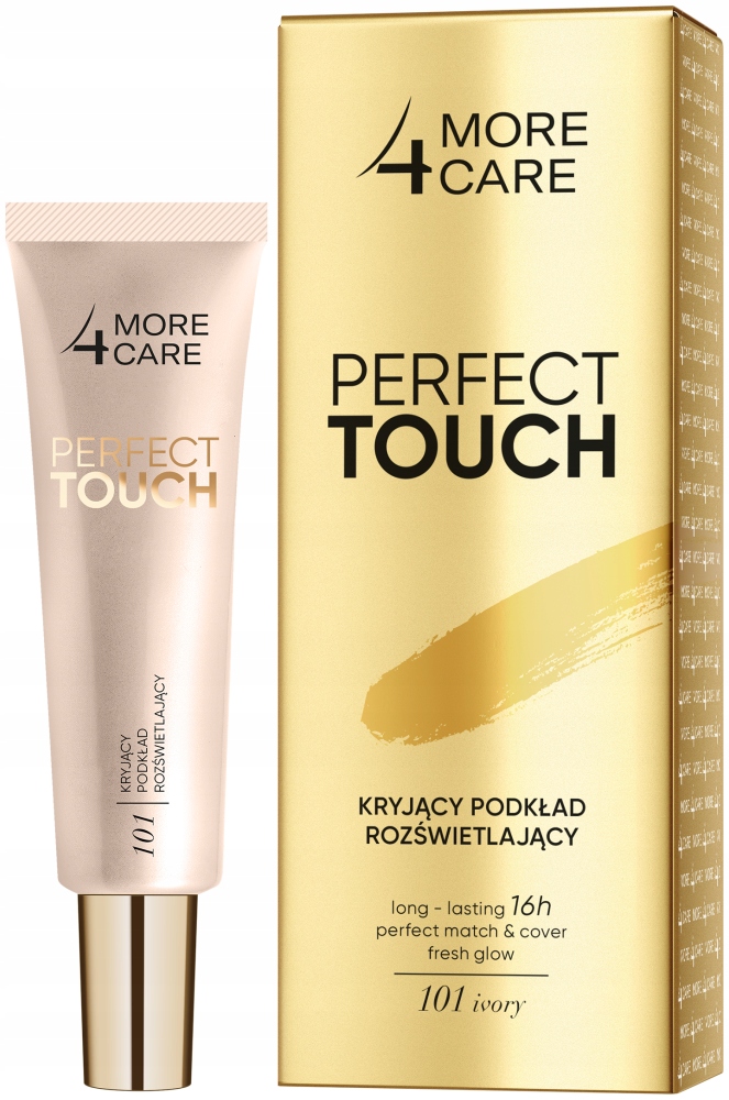 

MORE4CARE Perfect Touch Kryjący podkład 101 ivory