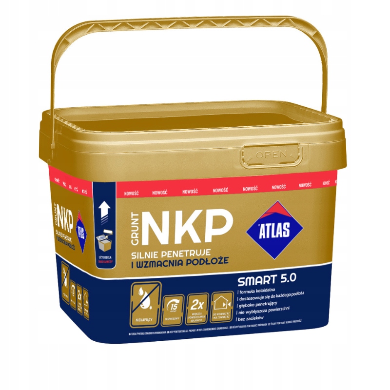 Nekapající zemina Nkp 10 kg Atlas