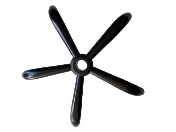 CZARNA elegancka PODSTAWA FOTELA obrotowego gamingowego biurowego fi 64 Kod producenta PFS122/640 czarna