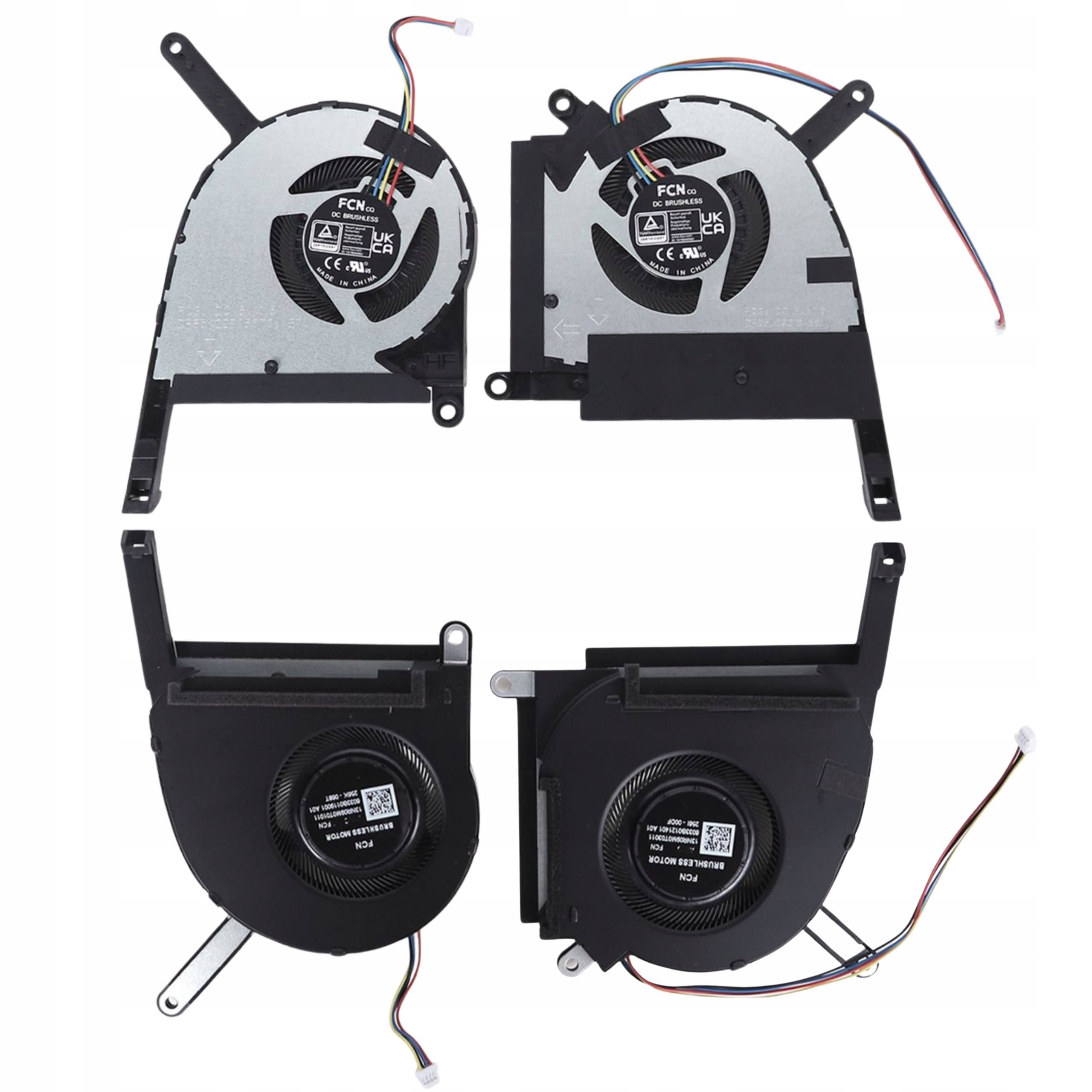 Ventilátory Pro Asus Tug Gaming F15 FX507 FA507 FA507R FX707 Cpu Gpu 5V