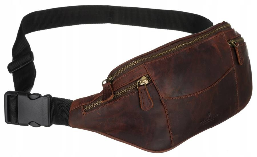 Kožená ledvinka z pravé kůže Peterson elegantní