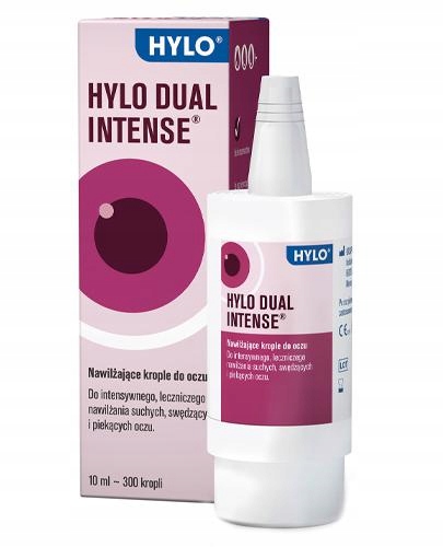 

Hylo Dual Intense Krople do oczu z ektoiną 10 ml