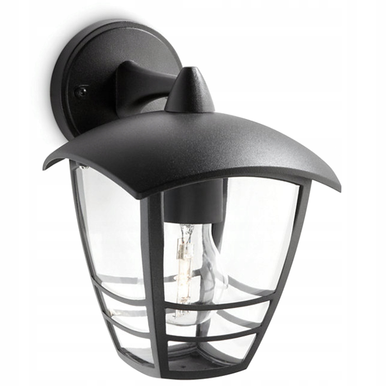 Zahradní nástěnné svítidlo Philips černé E27 60 W