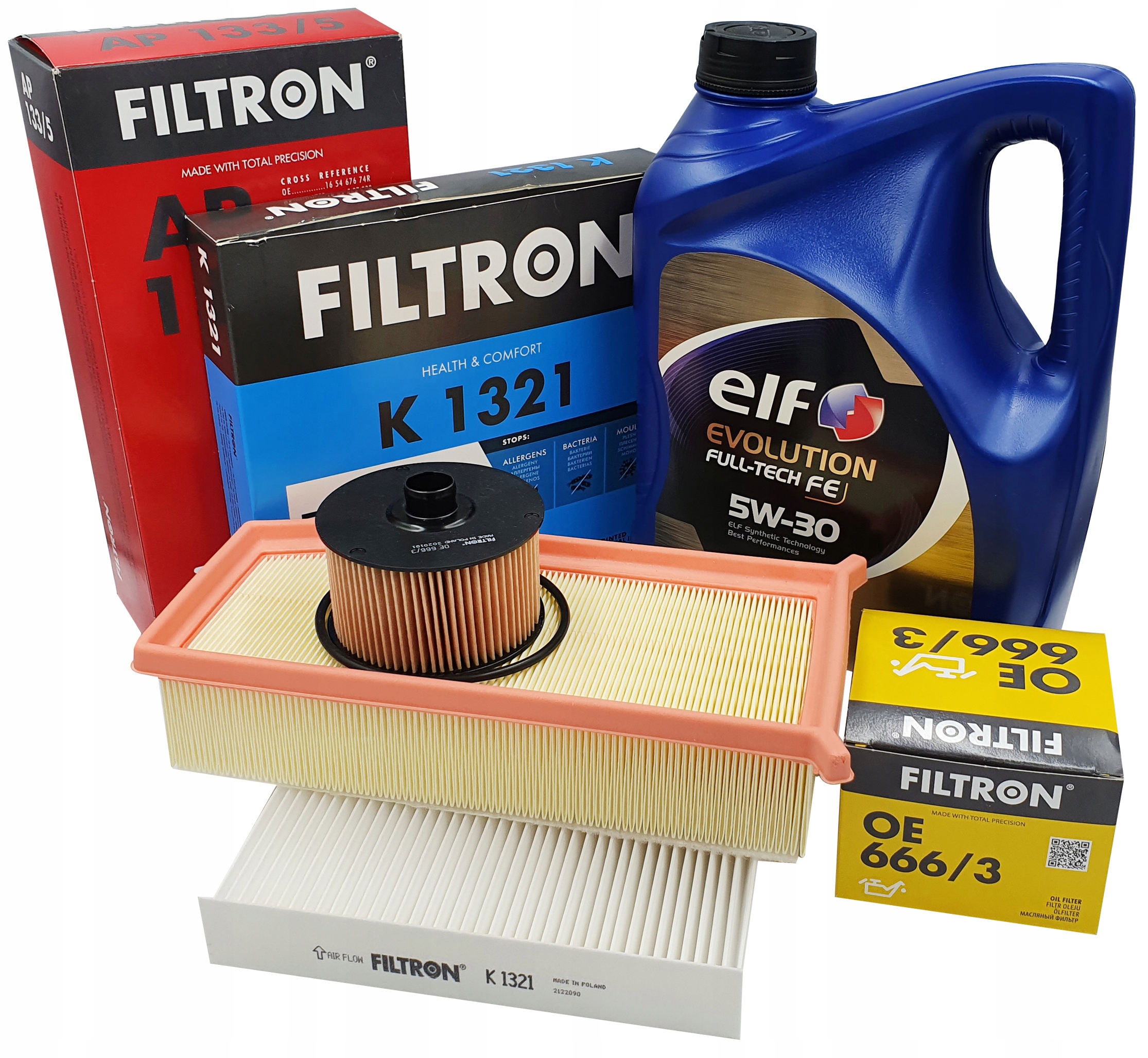 

Filtron Zestaw Filtrów Olej Renault Captur 1.2TCE