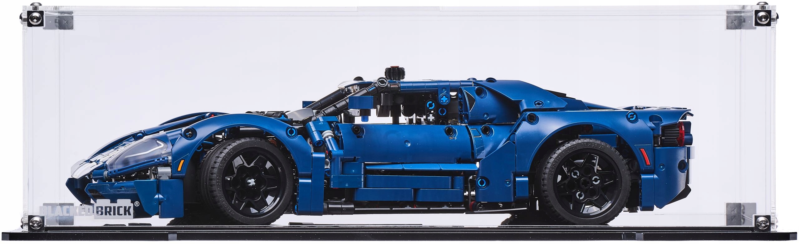 Vitrína Blacked Brick pre Lego 42154 Technic – Ford Gt, verzia z roku 2022