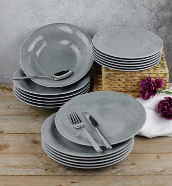 

Lubiana Eto K100 Serwis Obiadowy 18/6 Porcelana
