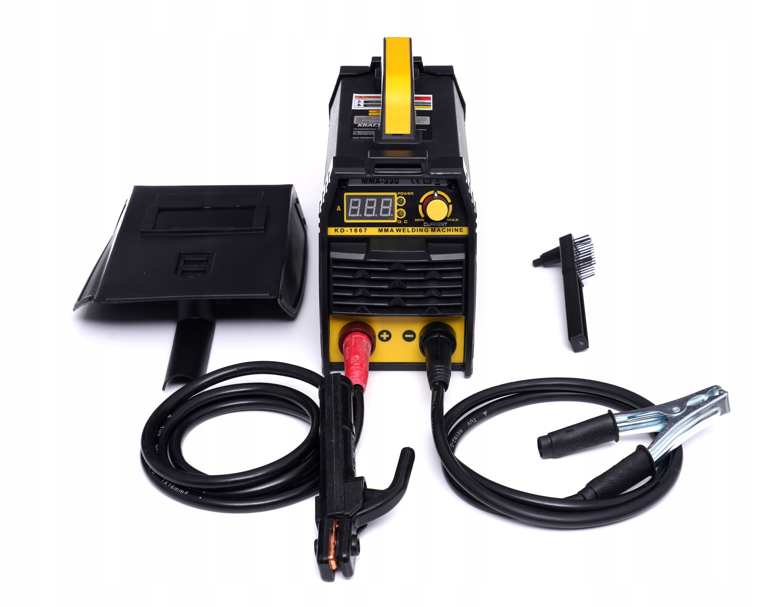 SPAWARKA INWERTOROWA INWERTEROWA MMA IGBT LCD 330 Marka Kraft&Dele