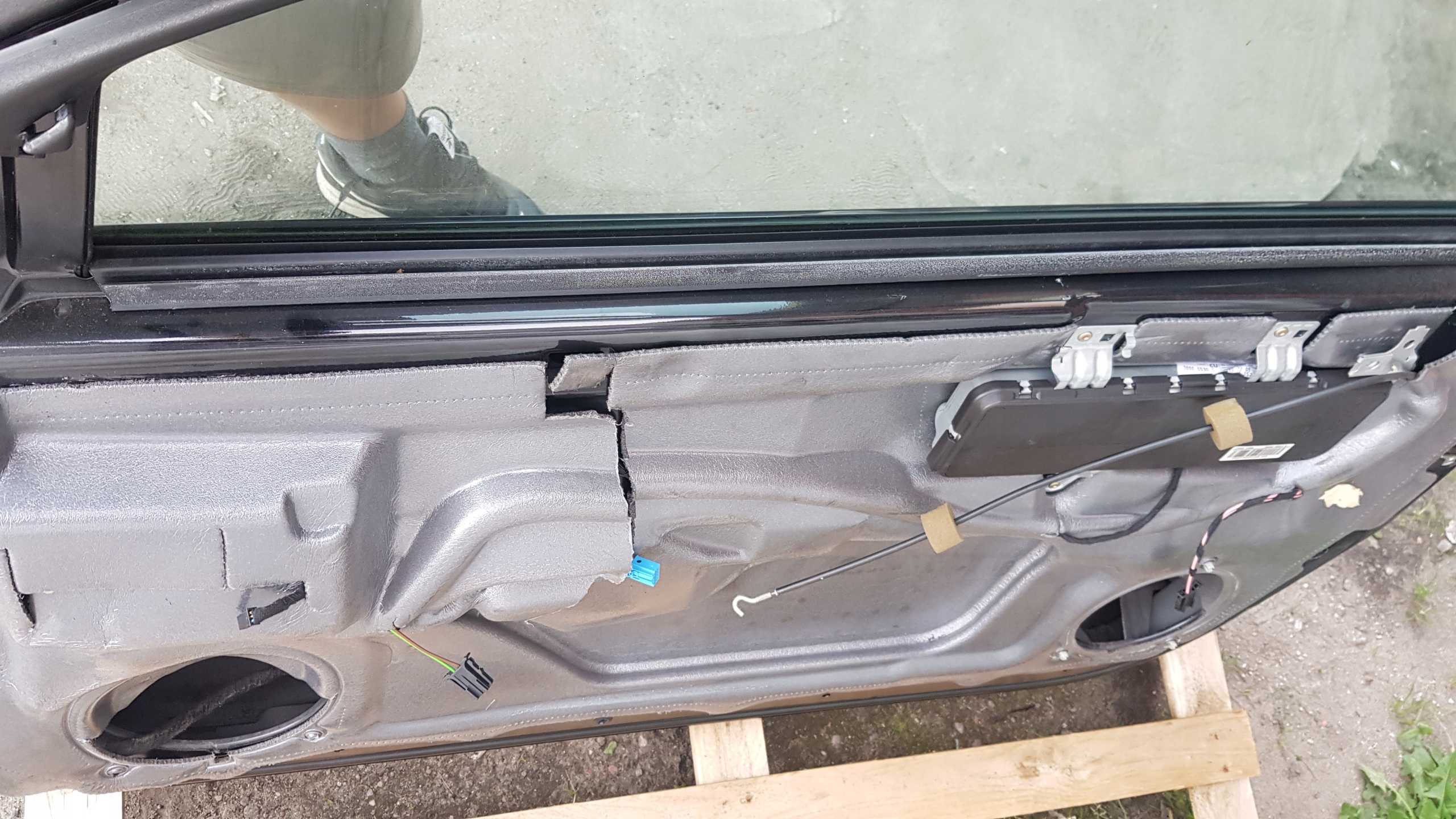 MERCEDES W203 door right COUPE 197