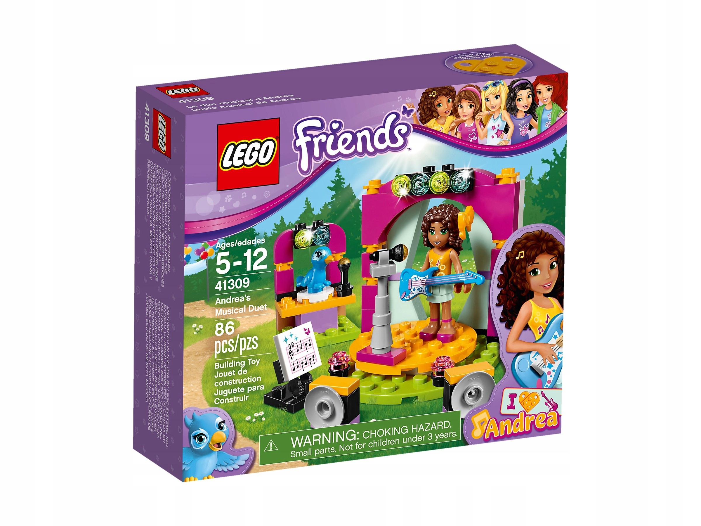 Lego Friends 41309 Andrein hudební duet Nové