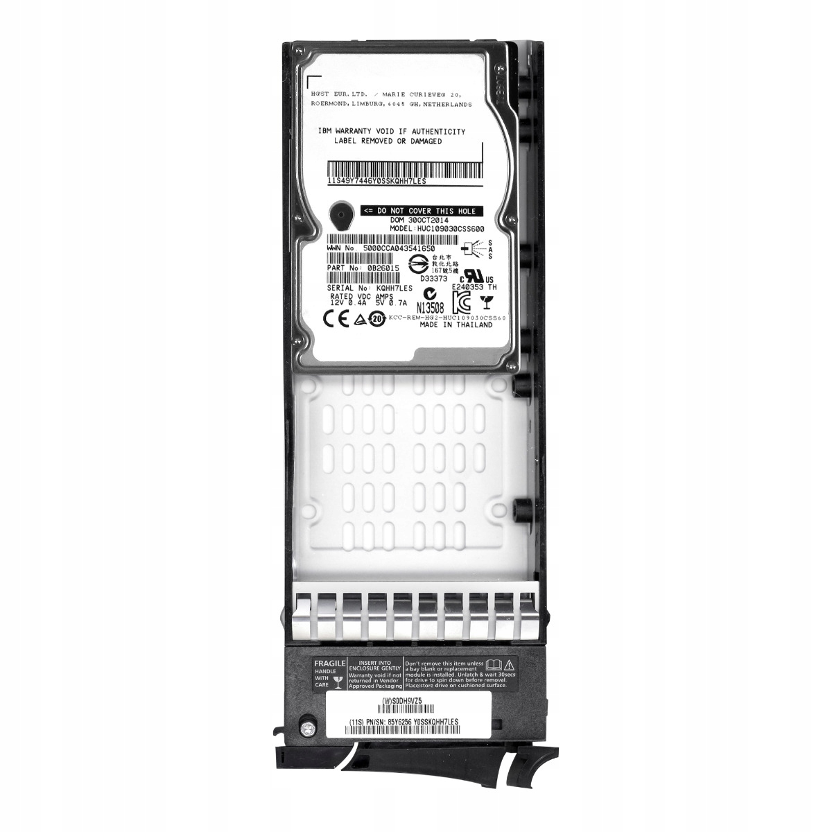 Ibm 00Y2682 300GB 10K 64MB SAS-2 2.5'' HUC109030CSS600