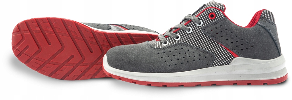 Buty robocze półbuty ochronne lekkie Bhp podnosek Cerva Grimma S1 Sr r. 43