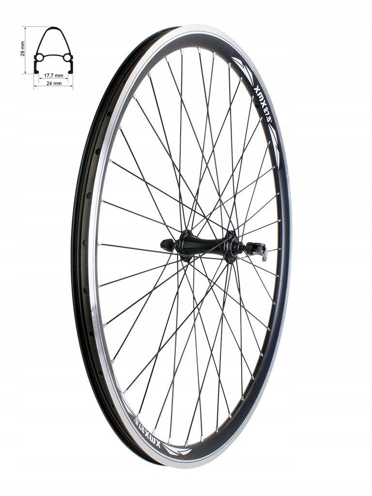 Koło Przód 27,5 Łożyska Maszynowe Szybkozamykacz