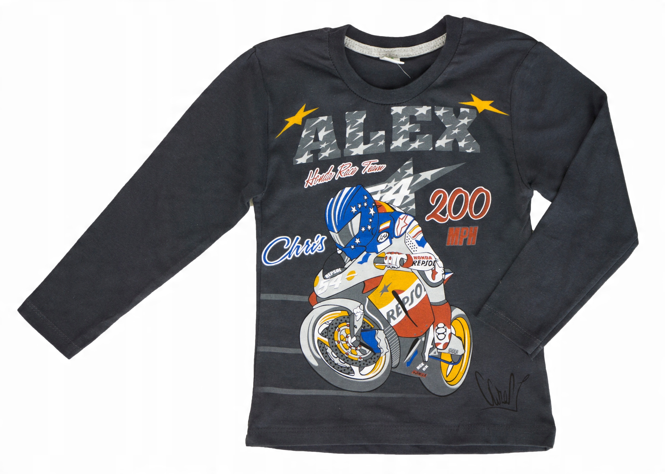 

Z539 Bluza bluzka motocykl 98