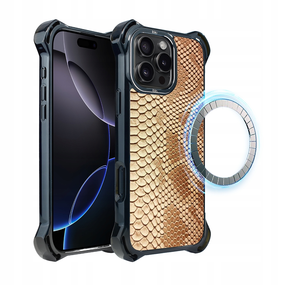 Pouzdro pro iPhone 16 Pro Ibizu DropGuard Ultra s MagSafe, hadice