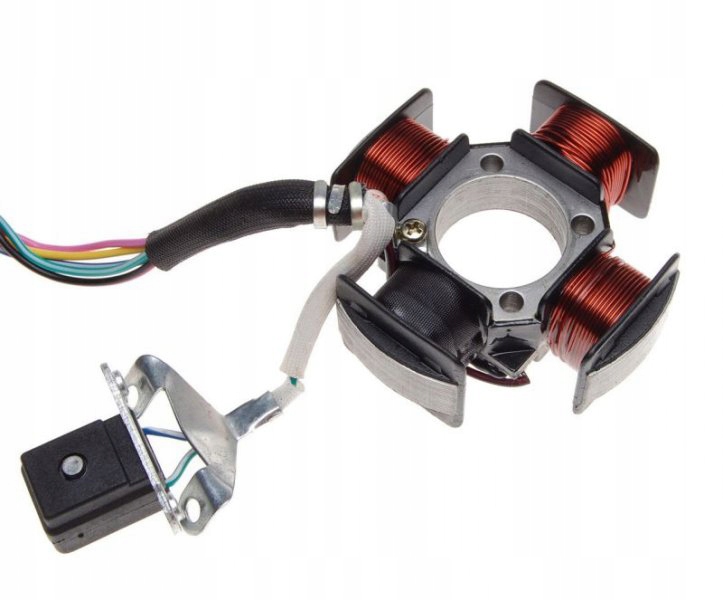 STATOR ISKROWNIK 4 CEWKI 5 PRZEWODÓW ROMET ZETKA