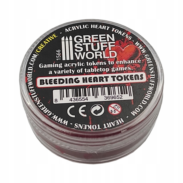 Gaming Health tokens - żetony zdrowia 50 szt. Producent Green stuff world