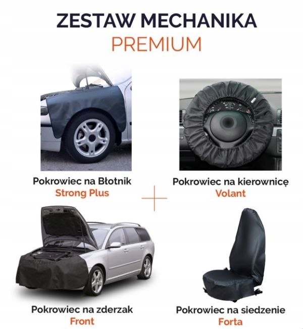 Set Mechanika Premium Poťahy 4 Ks Car Passion 10043