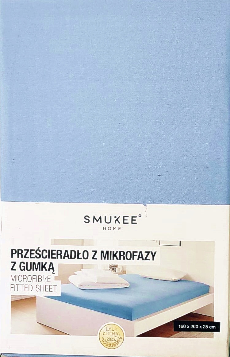 

Prześcieradło Z Mikrofazy Z Gumką 160x200x25cm