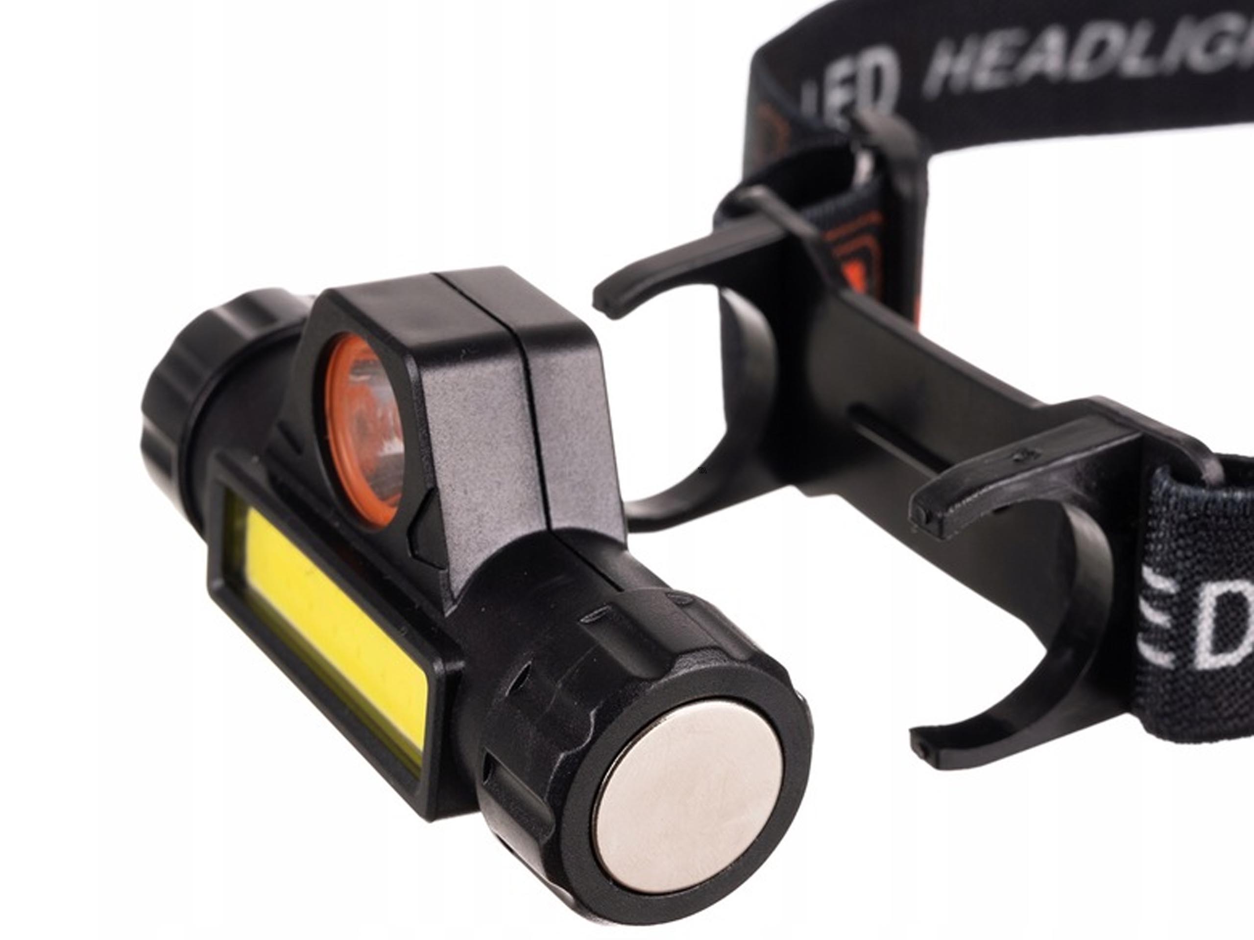 LATARKA CZOŁOWA MOCNA COB LED CZOŁÓWKA 4W1 MAGNESEM NA USB Rodzaj czołowa