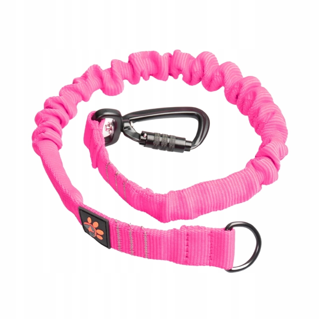 Levně Tlumič pro vodítko JoQu pro velkého psa trhajícího neon pink