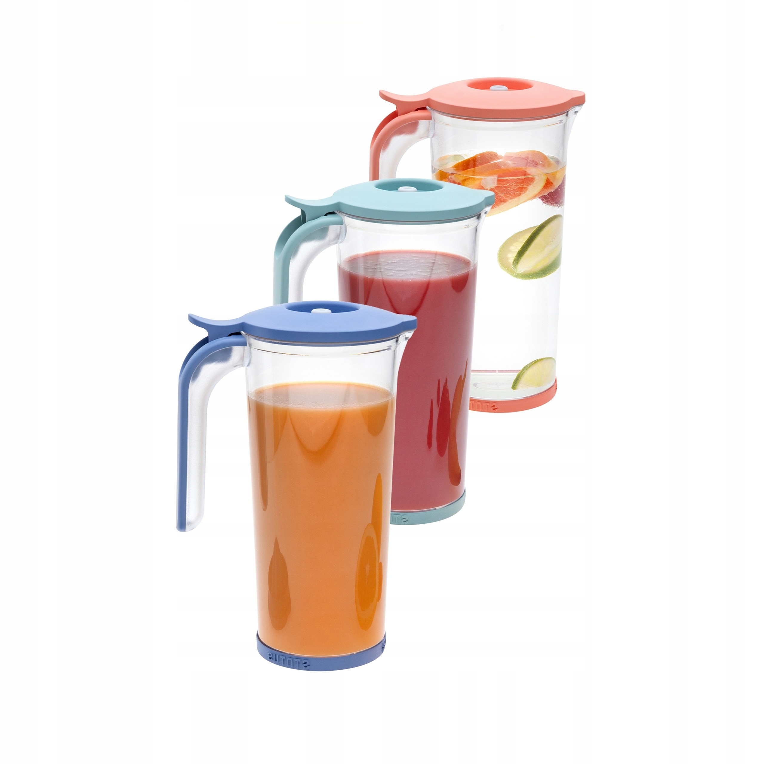 Nádoby na šťavu, vákuová súprava s pumpou Vita-my, 3 džbány na šťavu 3x 1L