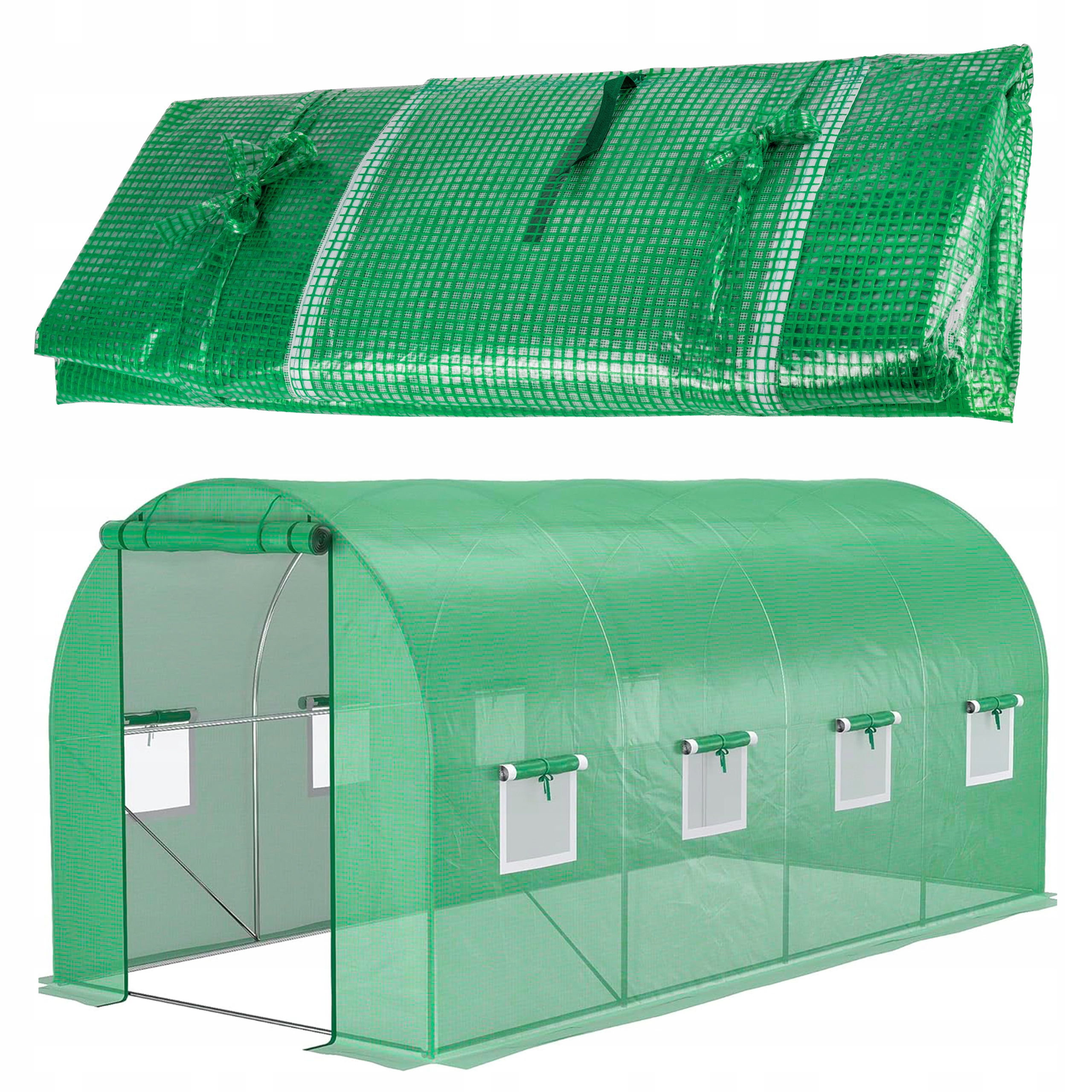 Fólie na fóliový tunel skleník 4x2,5 10 m2 Silná UV4