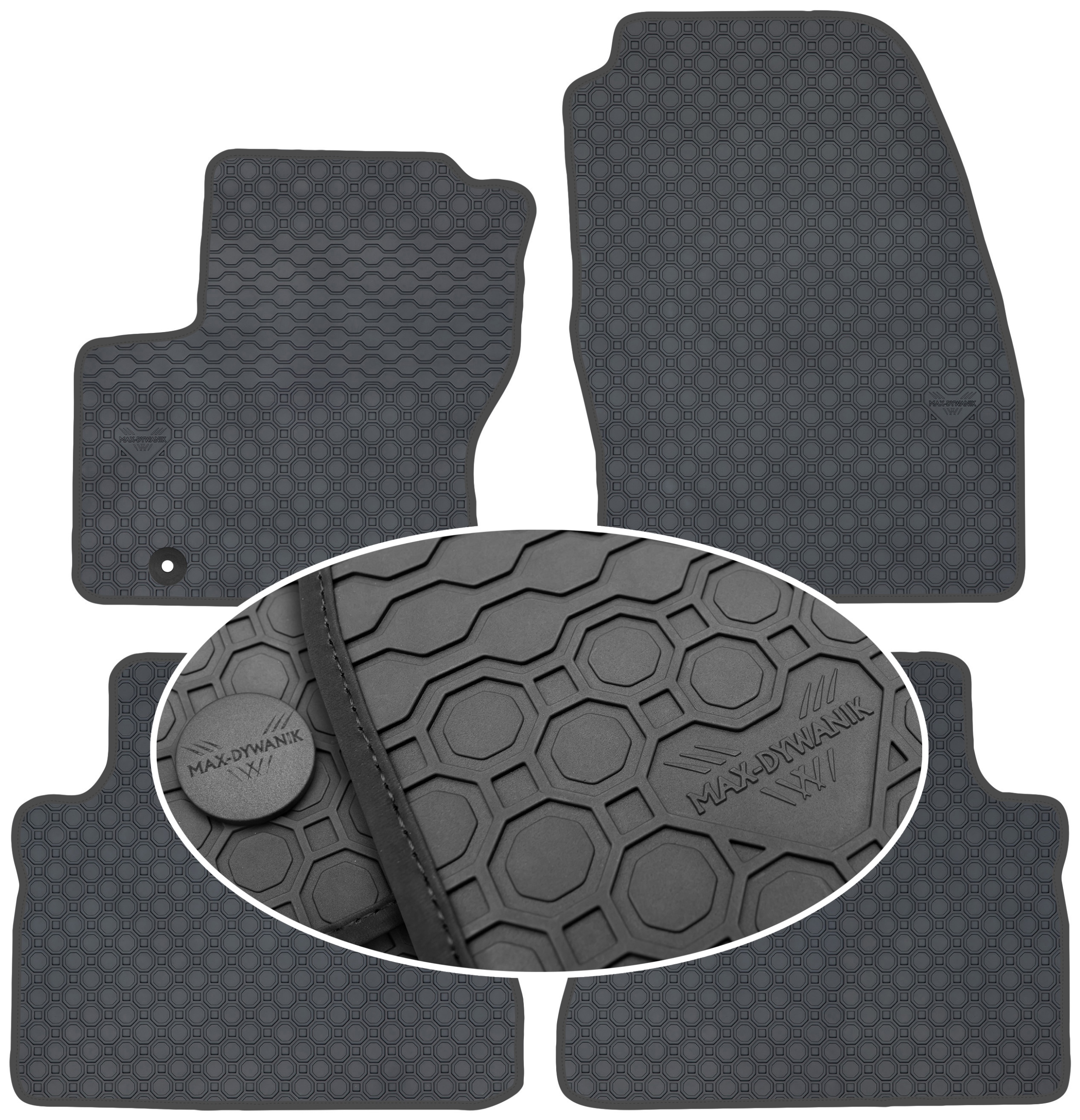Ford C-Max II 5os 2010-2012 Koberce Černé