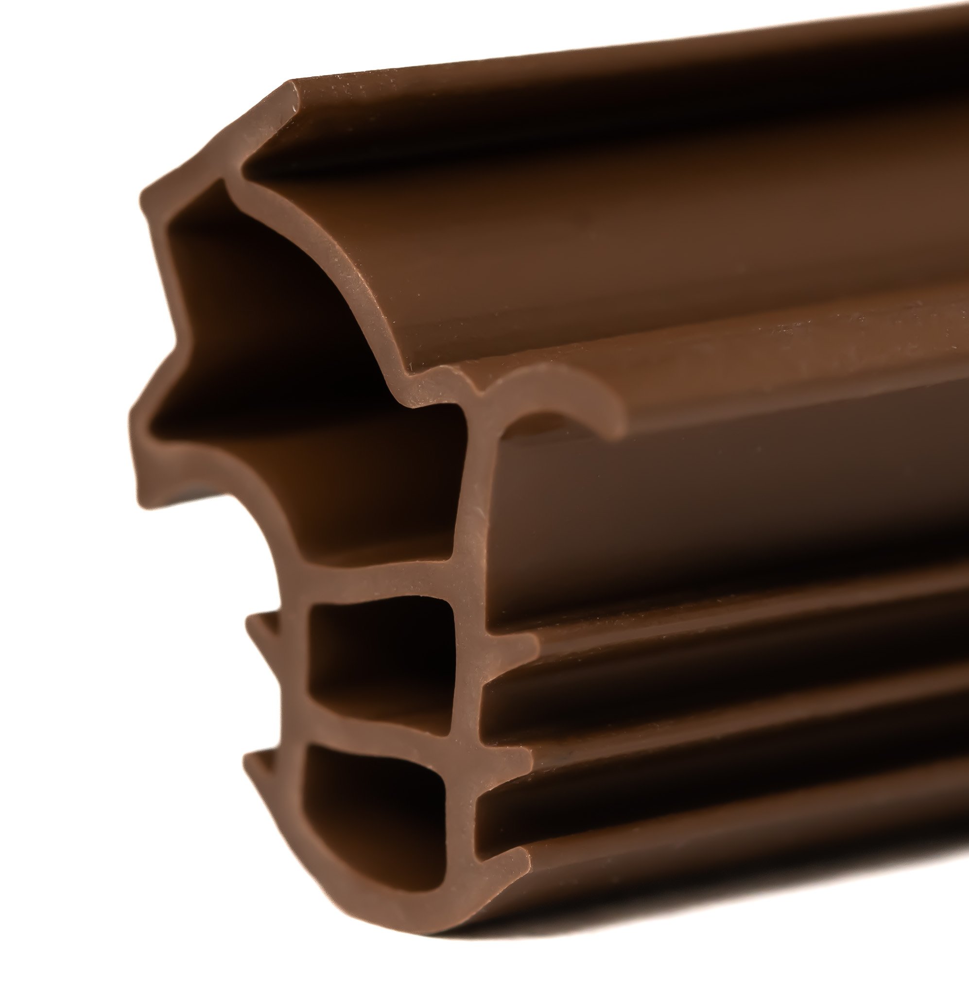 USZCZELKA GRUBA DRZWI STALOWE OŚCIEŻNICA PRÓG JASNY BRĄZ STL 7502 5 mb Długość 500 cm