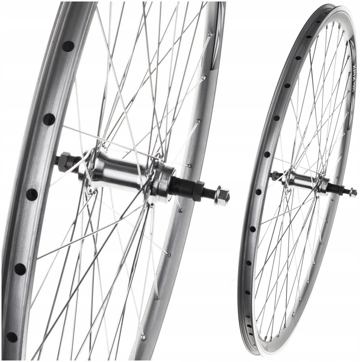 KOŁO ROWEROWE TYLNE POD WOLNOBIEG OBRĘCZ STOŻEK 28" ROJAX