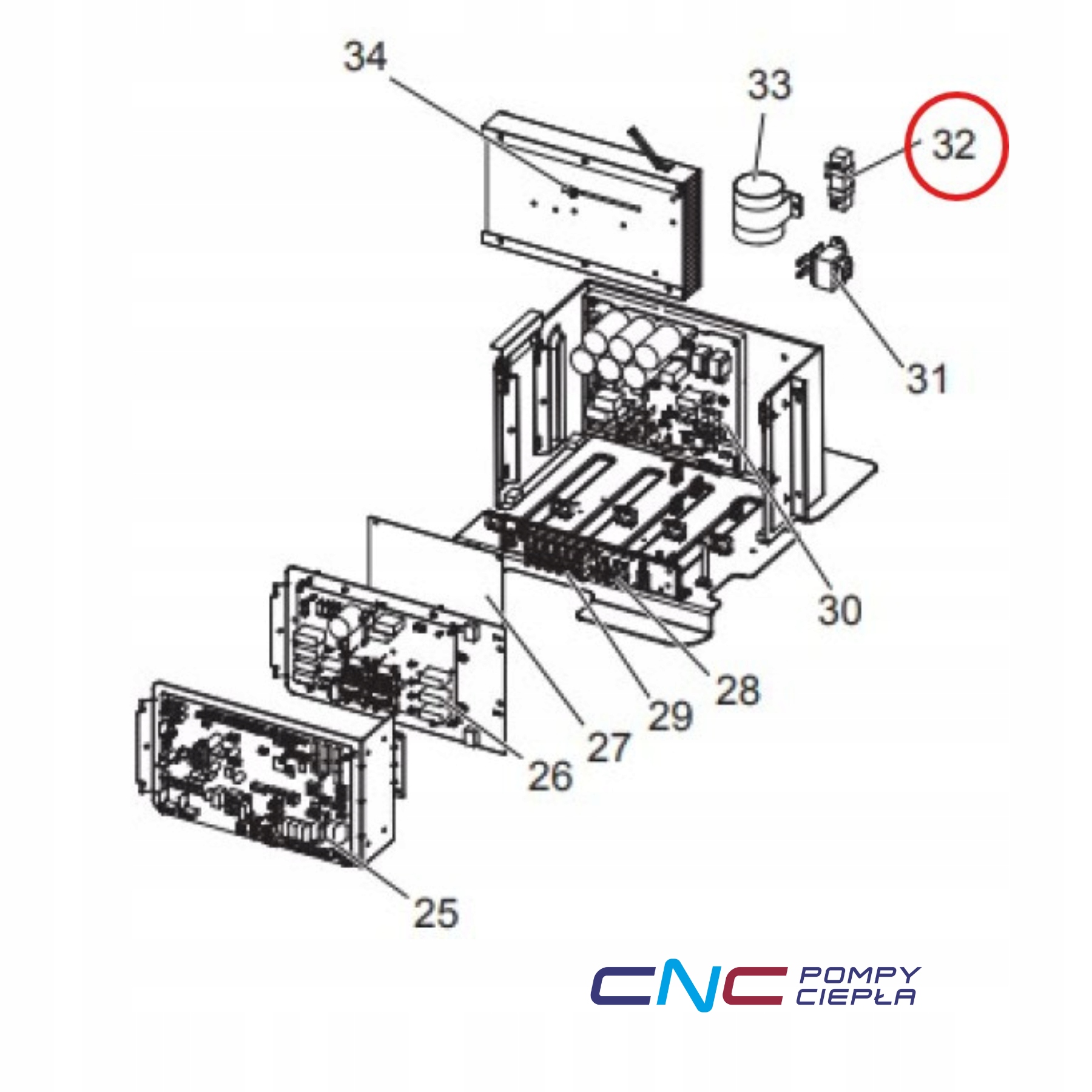 S70E20234 257865 – Rezystor do pomp ciepła Mitsubishi Electric Zubadan