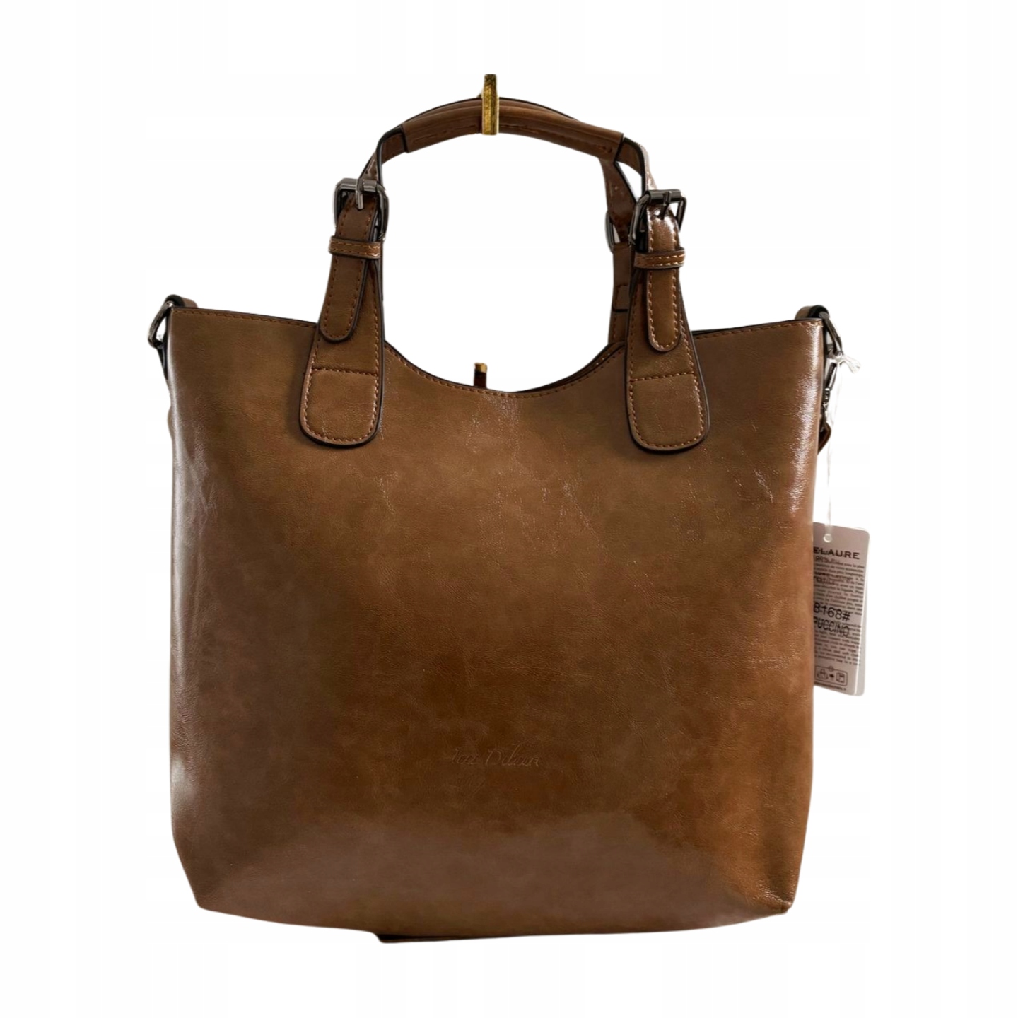 Ines Delaure shopper kabelka taupe (šedohnědá)