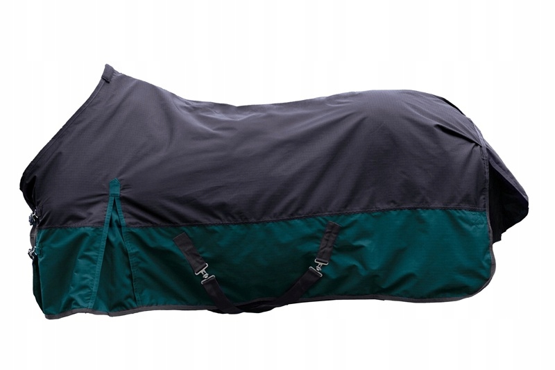 Derka padokowa Hkm -Chester- podszyta polarem olive green/black 145cm