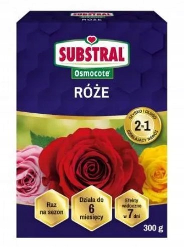 

Nawóz do róż 2w1 Substral Osmocote 300 g