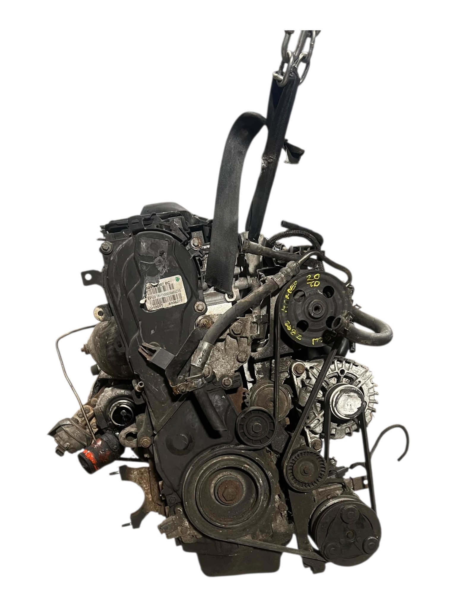 engine FORD FOCUS MK3 C-MAX MK2 GALAXY 2.0 TDCI 163KM TXBA TXDA @KOMPRESJA@