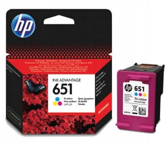 Inkoust Hp Inc. č. 651 tříbarevný C2P11AE