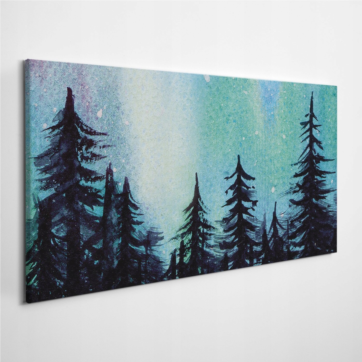 

Foto-obraz na płótnie Krajobraz Las Niebo 140x70