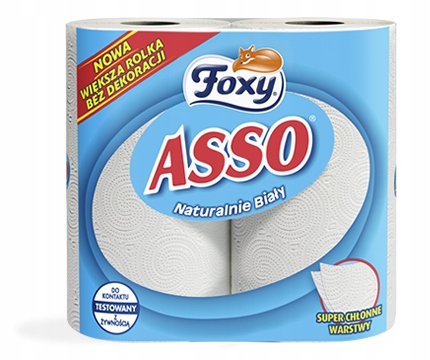 

Ręcznik papierowy Foxy Asso 2 rolki