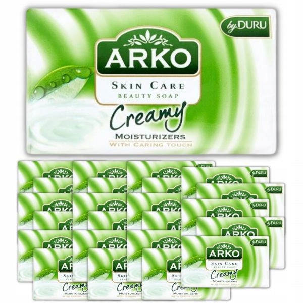 Mydło Arko Skin Care z kremem nawilżającym 90g x24