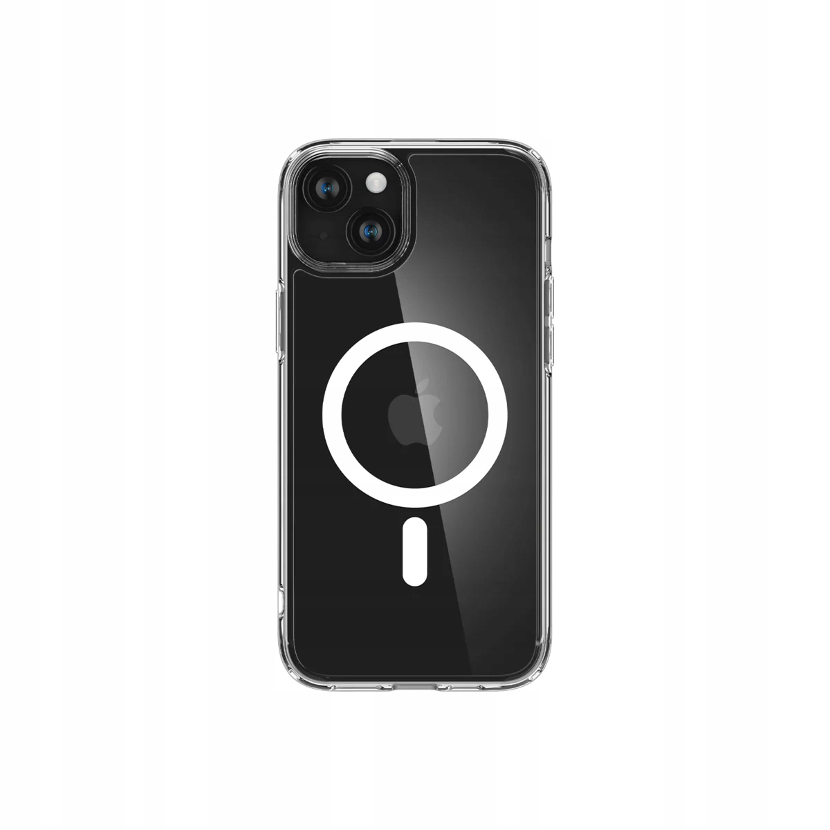 Kryt pro iPhone 15 Spigen Crystal Hybrid MagSafe bílý
