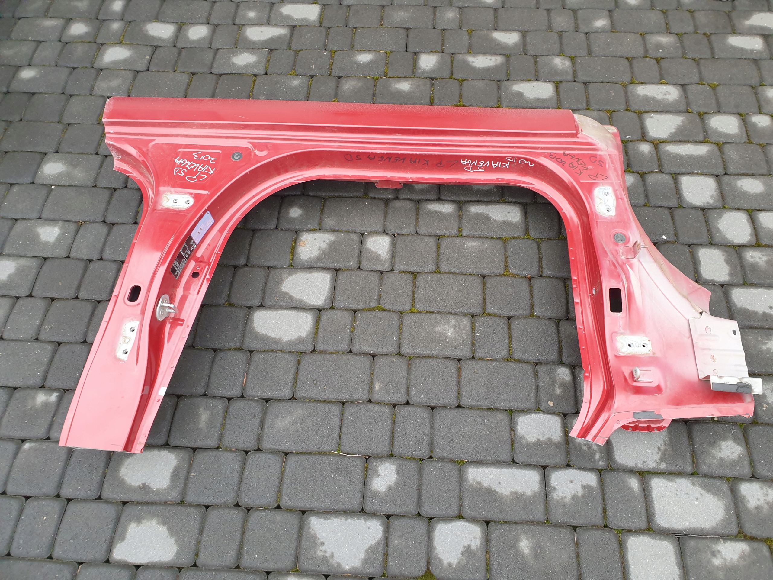 quarter threshold pillar left side KIA VENGA 2009