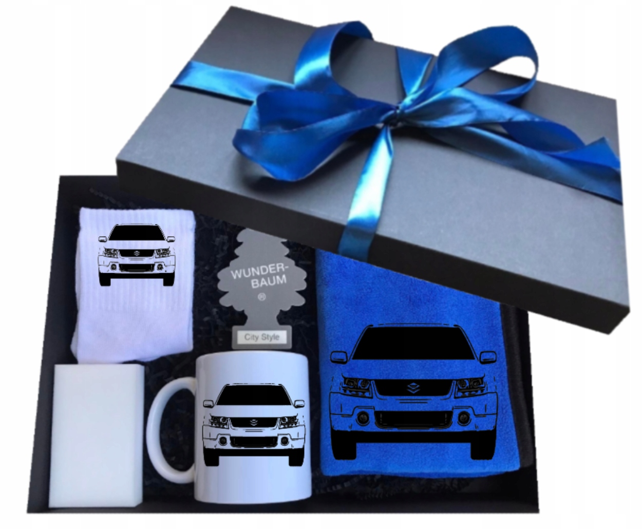 Sada kelímku dárek pro řidiče auta Suzuki narozeniny jmeniny