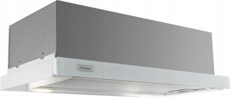 Okap teleskopowy Kernau Kth 10.261.2W biały led