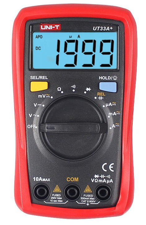 Multimetr ręczny UNI-T UT33A+ EAN (GTIN) 5901890044431