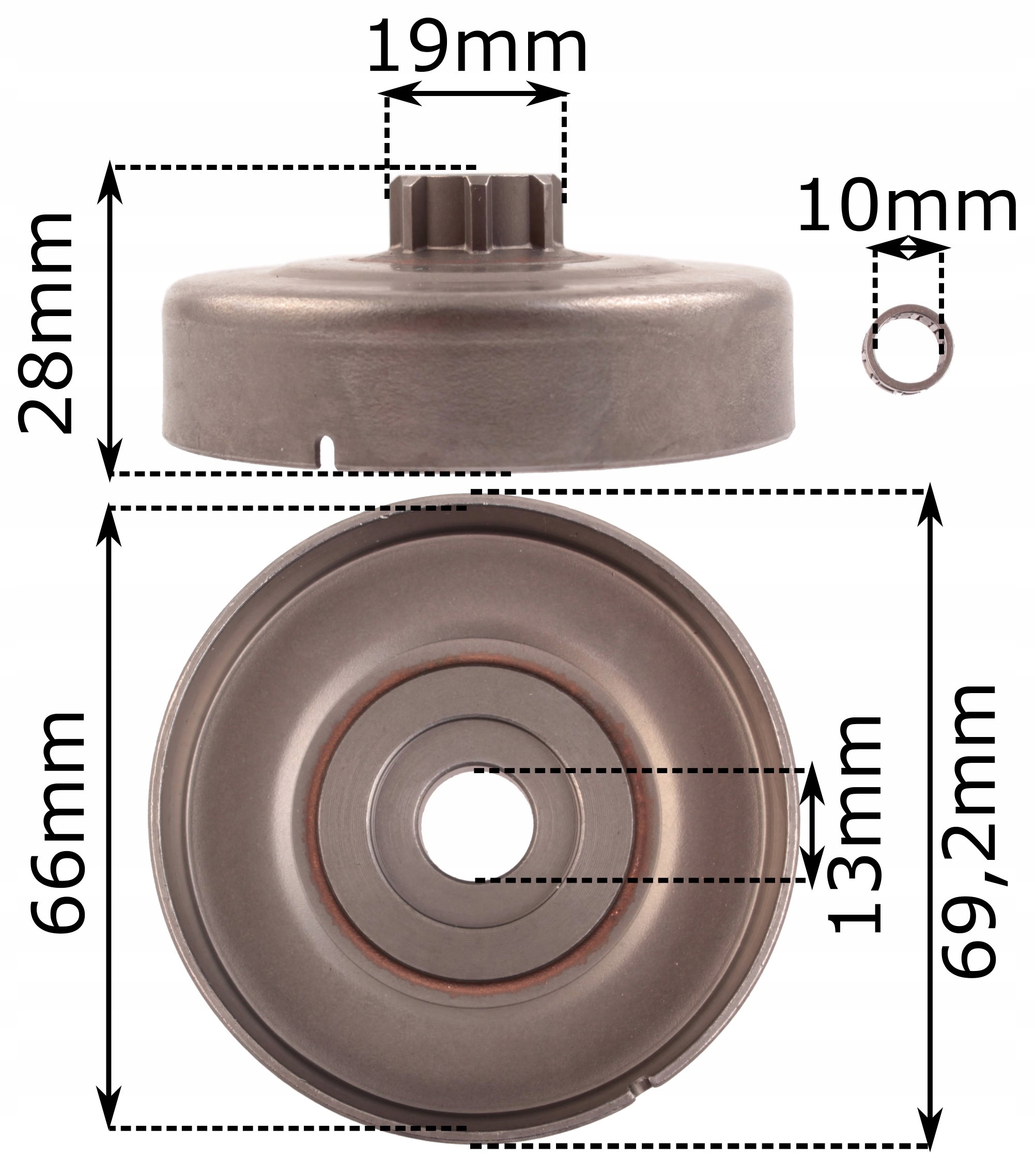 BĘBEN KOSZ SPRZĘGŁA STIHL MS211 MS231 MS250 MS230 Rodzaj bęben