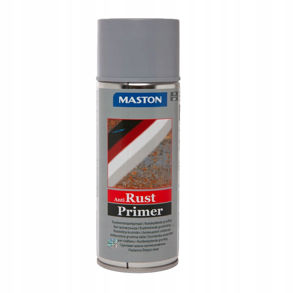 MASTON ANTI RUST PRIMER PREPRARAT ANTYKOROZYJNY SZARY SPRAY 400 ML